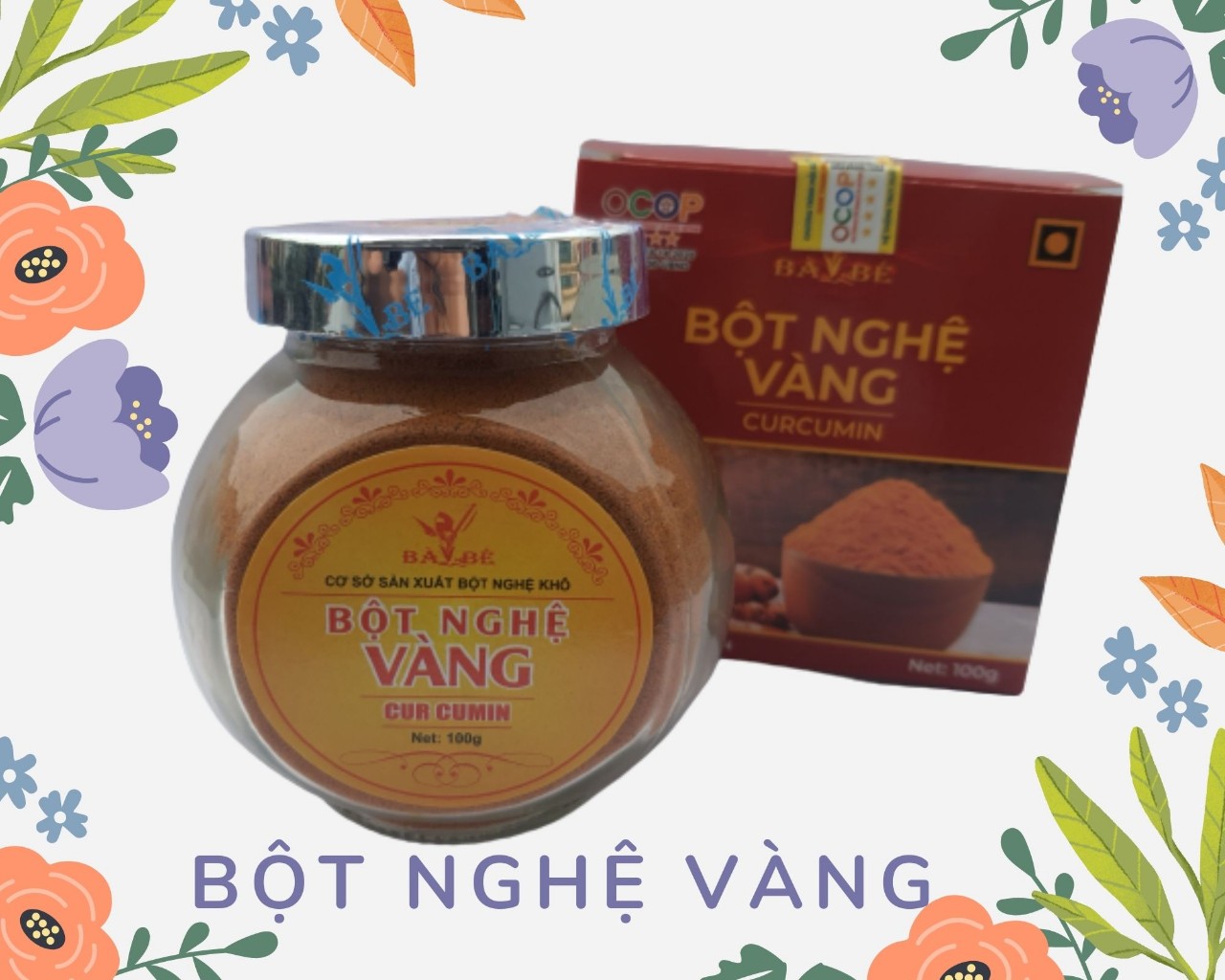 Bột nghệ vàng